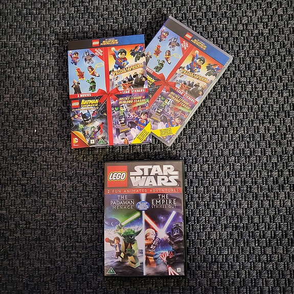 Lego elokuvat 5kpl