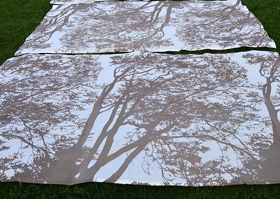 2 x Marimekko "tuuli" verho.