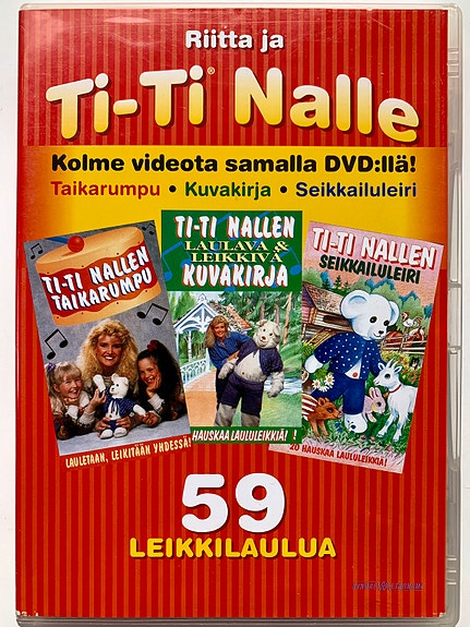 Ti-Ti Nalle 59 leikkilaulua DVD