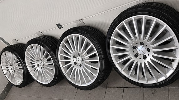 Mercedes-Benz 19" oem alumiinivanteet