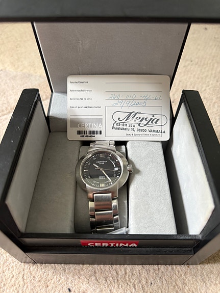 Certina watch