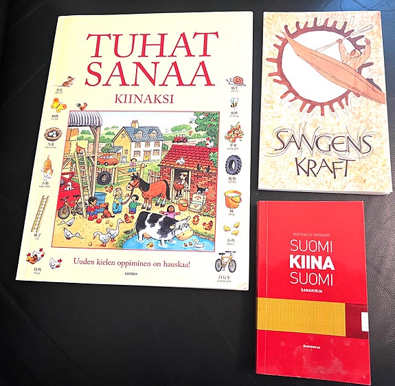 Tuhat sanaa kiinaksi, Suomi–Kiina–Suomi sanakirja ja Sångens kraft
