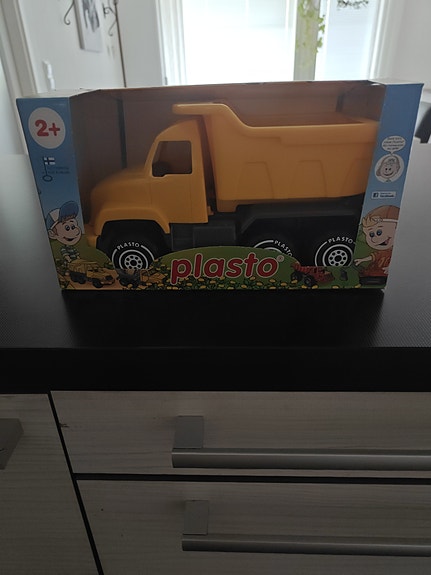 Plasto kuorma-auto lelu