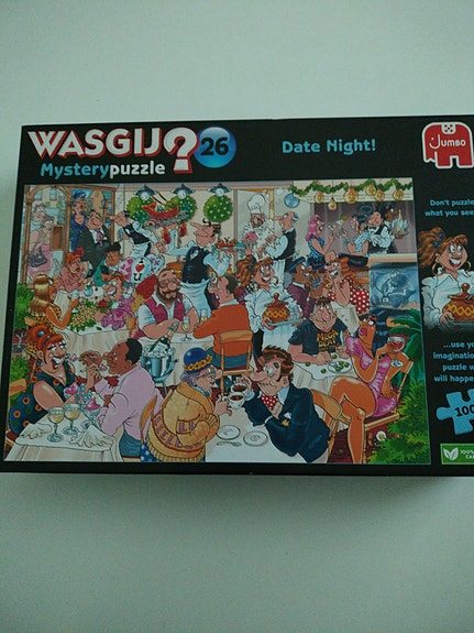 Wasgij Mystery Puzzle 26 Date Night! 1000 palan palapeli