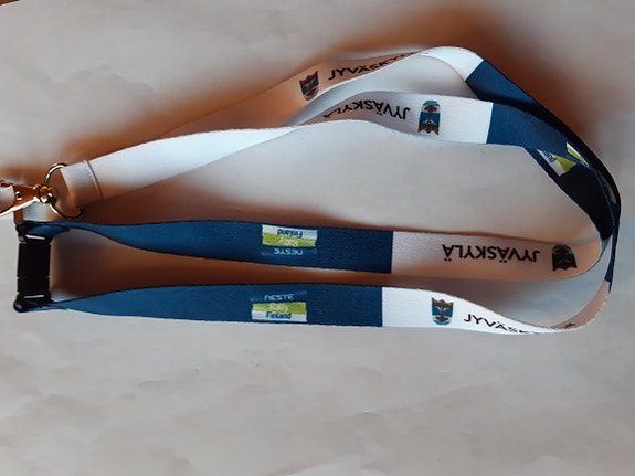 NESTE RALLY Finland,Jyväskylä kaulanauha,avainnauha
