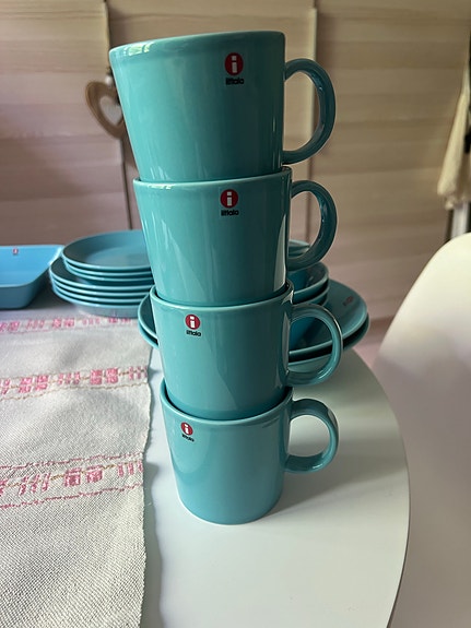 Iittala Teema turkoosi astiasto