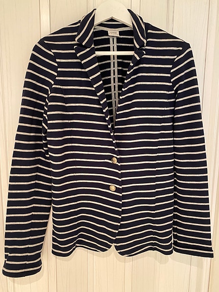 Esprit raidallinen collegeneulosbleiseri (koko XL)