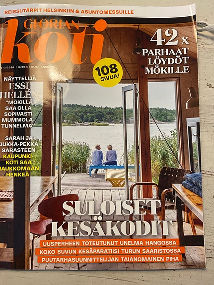 Glorian koti lehti 6-7/2026 ihana lehti