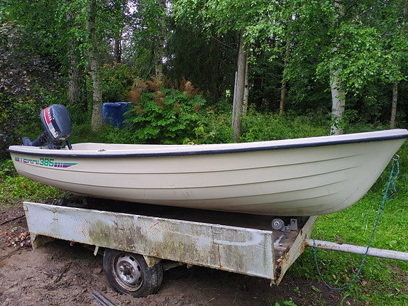 Terhi 385, Yamaha 4hp, traileri