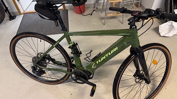 Tunturi E-Gravel automaatti sähköpyörä 28" runko 52M