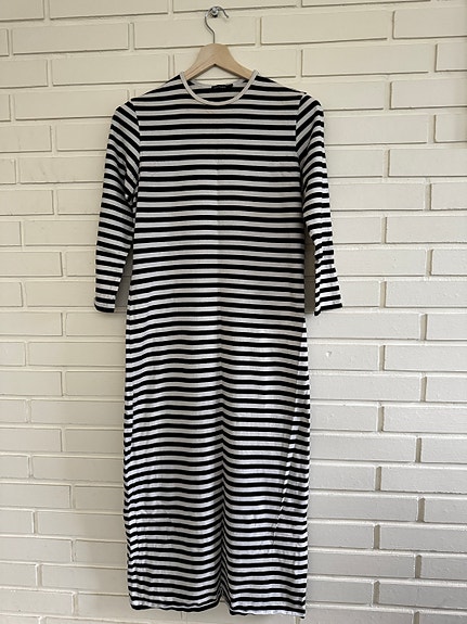 Marimekon tasaraita mekko XS
