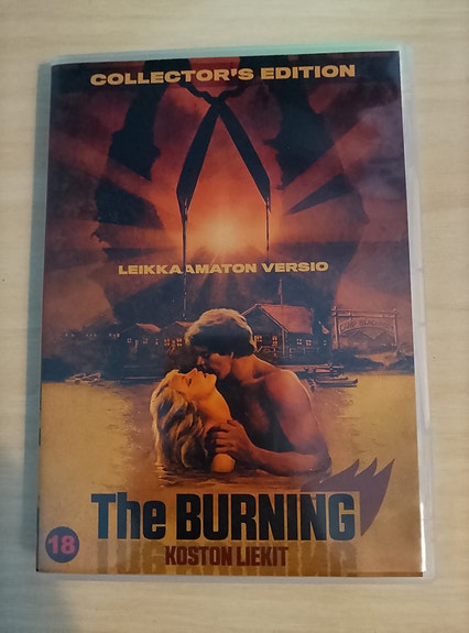 The Burning suomi-dvd (kultti slasher)