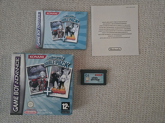 Castlevania Double Pack gba Harvinainen