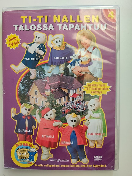 Ti-Ti Nalle Talossa tapahtuu DVD