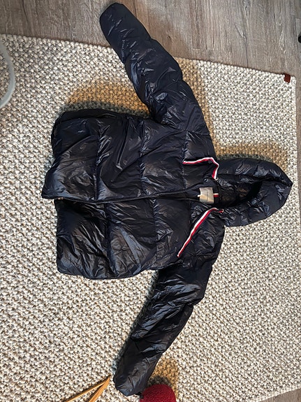 Tommy Hilfiger untuvatakki XL musta naisten