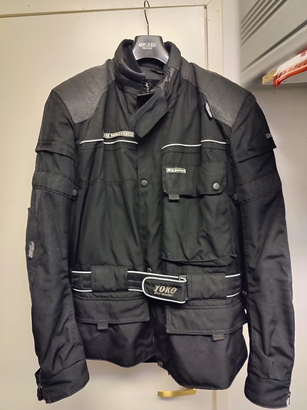 Yoko Gore-Tex ajopuku takki XL housut 2XL musta