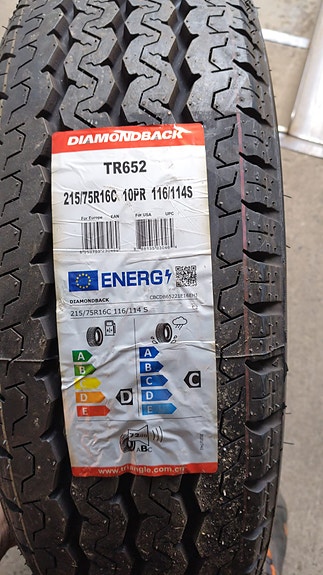 215/75-16C Diamondback TR652 4kpl