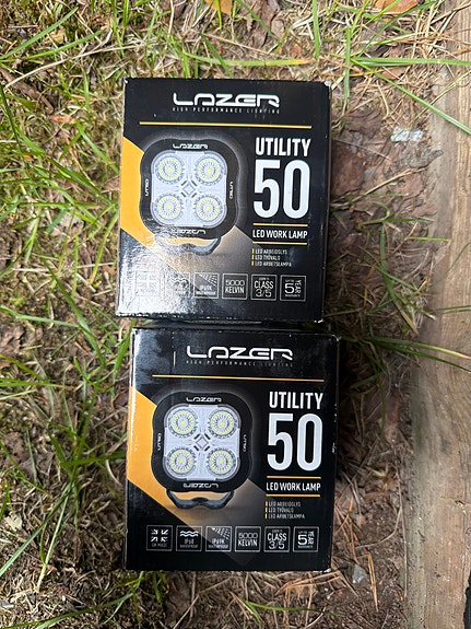 Lazer Utility 50 LED työvaloja majakkatoiminnolla