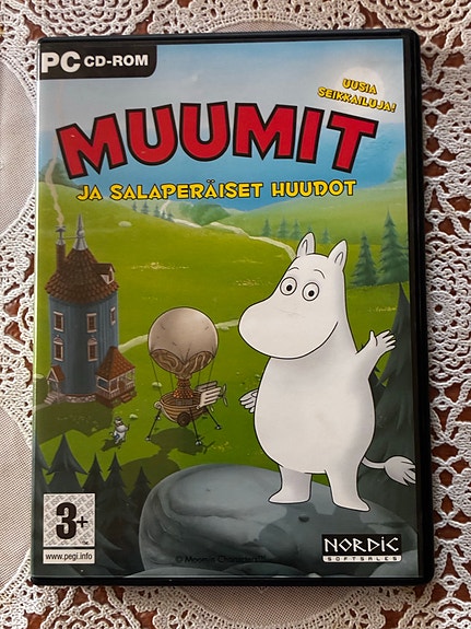 Muumit ja salaperäiset huudot PC-peli