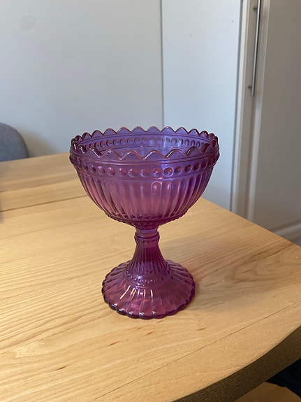 Iittala Mariskooli 155 mm ametisti malja