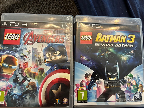 PS3 Batman 2/ 3 ja. Marvel Avengers le