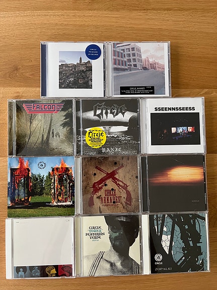 Circle CD-levyjä