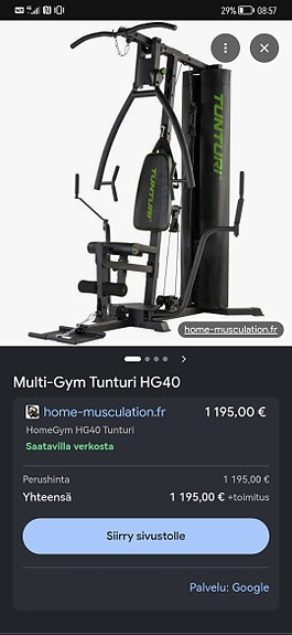 Multi-Gym Tunturi HG40