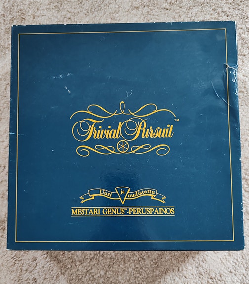 Trivial Pursuit Mestari Genius -peli suomeksi