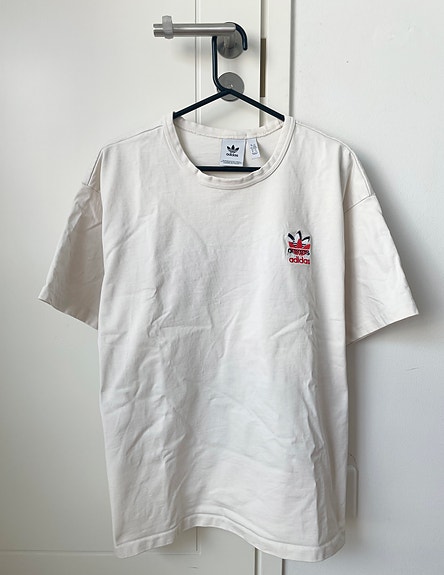 Adidas X Midwest Kids luonnonvalkoinen t-paita XL