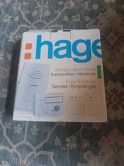Hager langaton ovikello