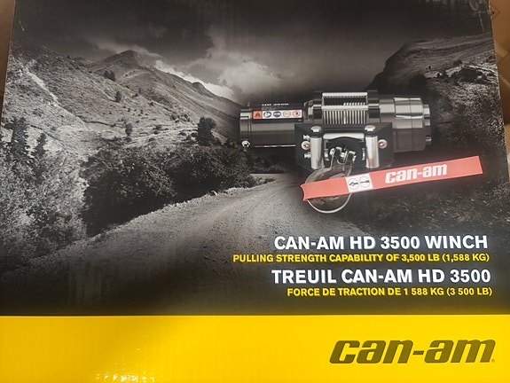 Can-Am HD3500 mönkijän vinssisarja 715006974