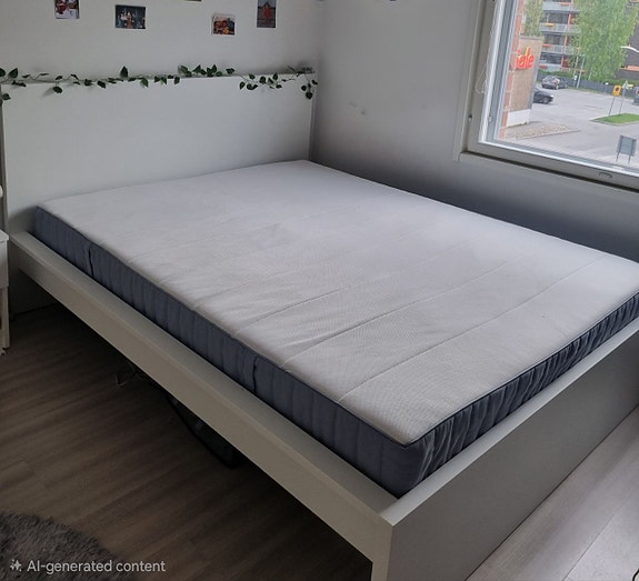Myydään IKEA:n parisänky 160 x 200 cm