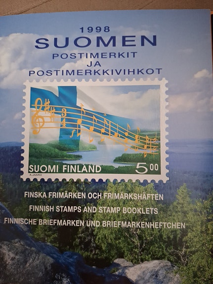 Suomen postimerkit ja postimerkkivihkot 1998