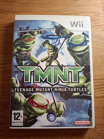TMNT Teenage Mutant Ninja Turtles Nintendo Wii peli