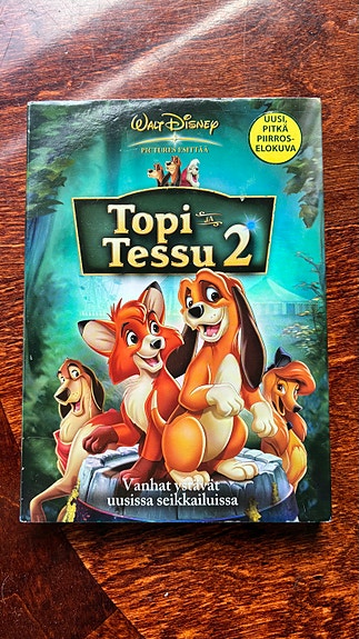 Topi ja Tessu 2 DVD elokuva suomeksi