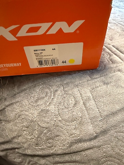 Ixon Bull WP ajokengät koko 44 musta/valkoinen