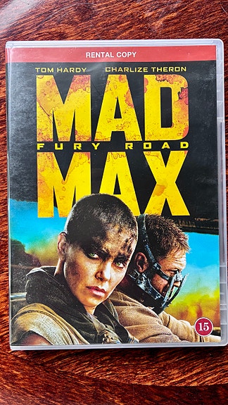 Mad Max: Fury Road DVD-elokuva