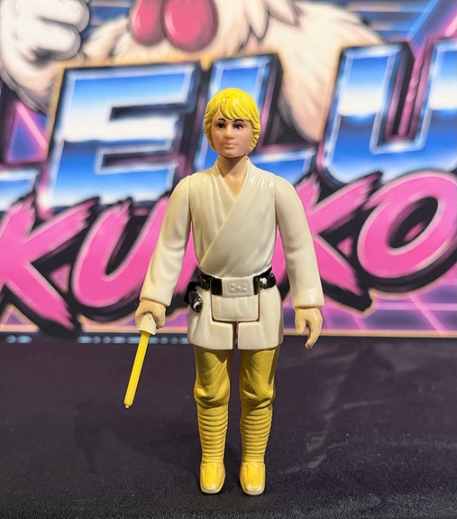 VINTAGE STAR WARS LUKE FARMBOY!  Compleat!