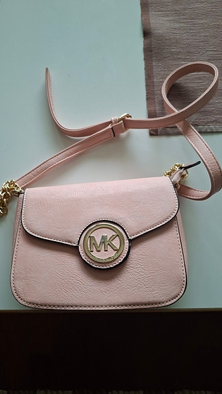 Michael Kors olkalaukku tekonahkaa vaalean punainen, ei aito, naiset