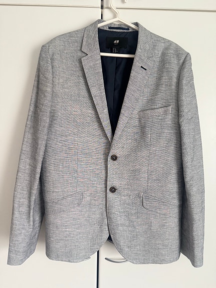 H&M Slim Fit miesten bleiseri, koko 54