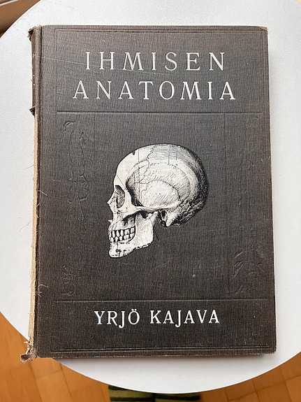 Ihmisen anatomia, Yrjö Kajava 1917