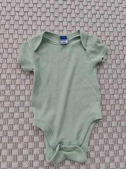Old navy vihreä body 3-6kk