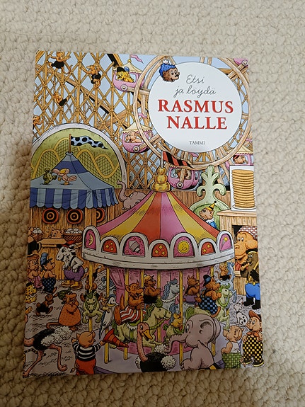 Etsi ja löydä Rasmus Nalle