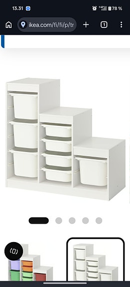 IKEA trofast laatikosto