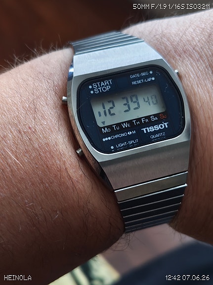 Vintage tissot digi