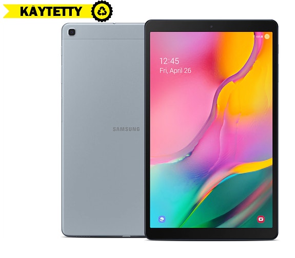Samsung Galaxy Tab A 10.1 (2019) 32GB Wi-Fi + 4G, tabletti, hopea, ReUsed