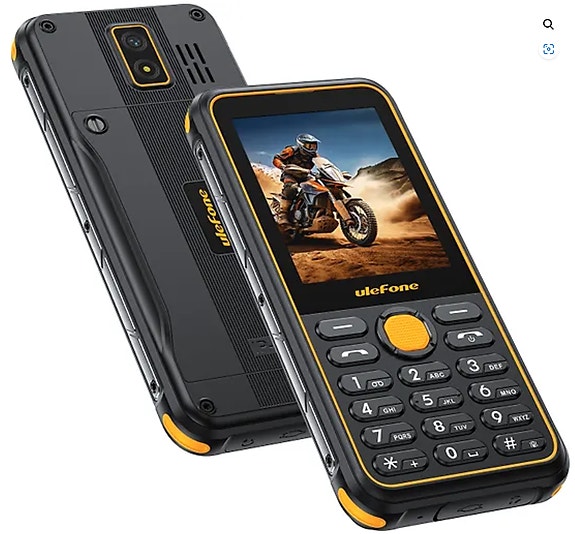 Ulefone Armor Mini 4 4G puhelin, 128/64 Mt, musta IP68/69K