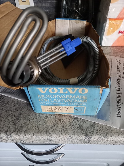 Kuormaauton lokilämmitin 1500w