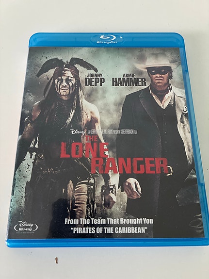 The Lone Ranger Blu-ray elokuva