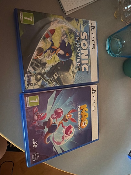 PS5 pelit Sonic Frontiers ja Kao the Kangaroo